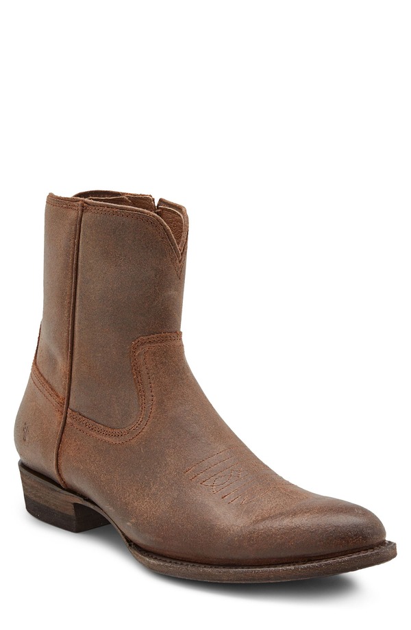 フライ メンズ シューズ ブーツ・レインブーツ Frye Austin Western Boot Brown - Dummy Leather ブラウン|ReVida 店