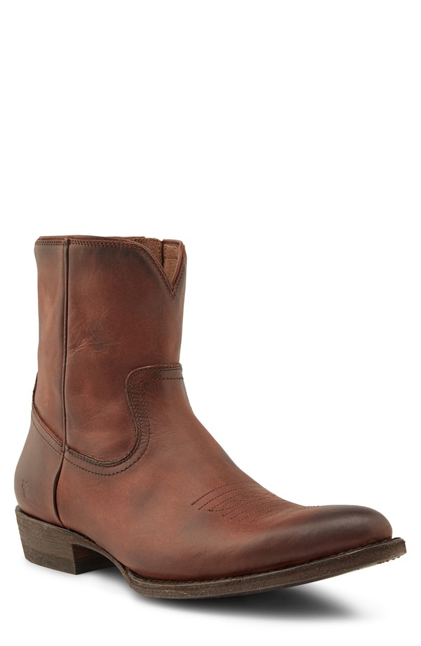 フライ メンズ シューズ ブーツ・レインブーツ Frye Austin Western Boot Cognac｜ReVida 店