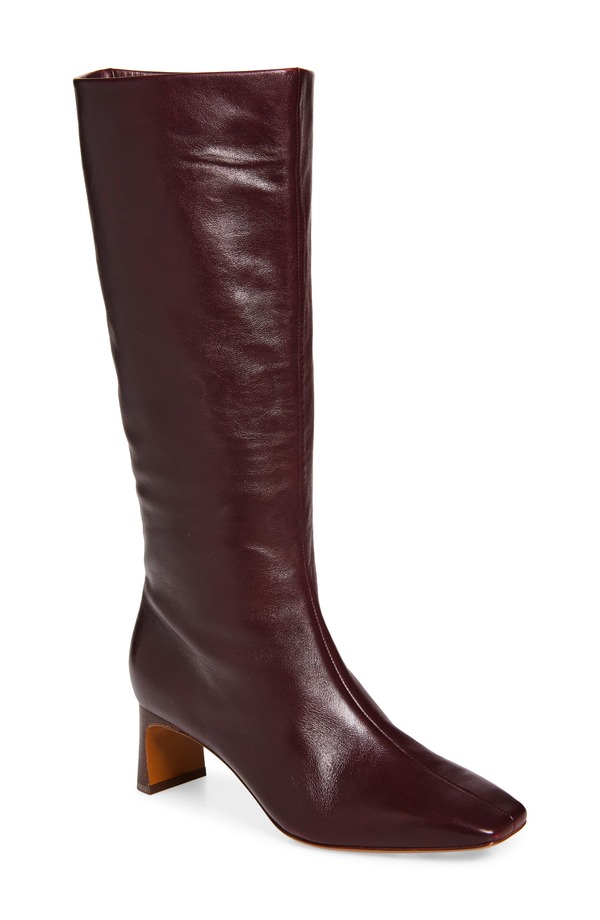 ラグアンドボーン レディース シューズ ブーツ・レインブーツ rag & bone Astor Knee High Boot Bordeaux|ReVida 店