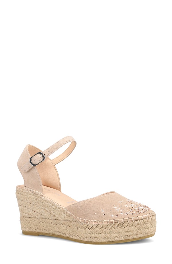 ロンホワイト レディース シューズ 踵 サンダル Ron White Breeza Wedge Sandal Oyster