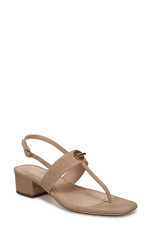 ヴェロニカ ベアード レディース シューズ 踵 サンダル Veronica Beard Andie Slingback Sandal Sand 砂子