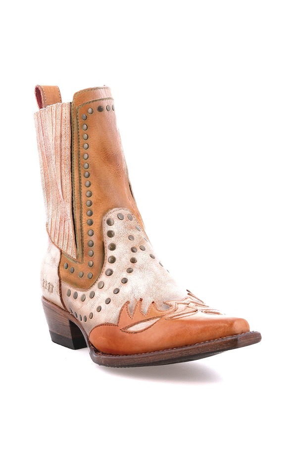 ベッドステュ レディース シューズ ブーツ・レインブーツ Bed Stu Raise Western Bootan Rustic Nectar Lux タン
