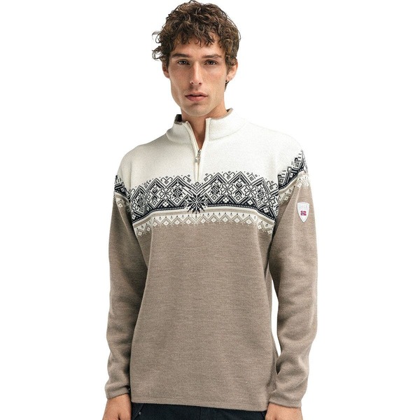 ダールオブノルウェイ メンズ アウター パーカー・スウェット セーター Dale of Norway Moritz Sweater - Men's Mountainstone/Sand サンド｜ReVida 店 62,040円