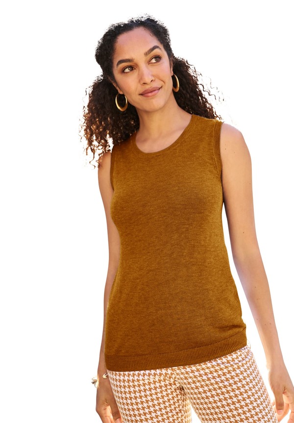 ジェシカ英国の首都 レディース アウター パーカー・スウェット ノースリーブ Jessica London Sleeveless Cashmere Shell Clove