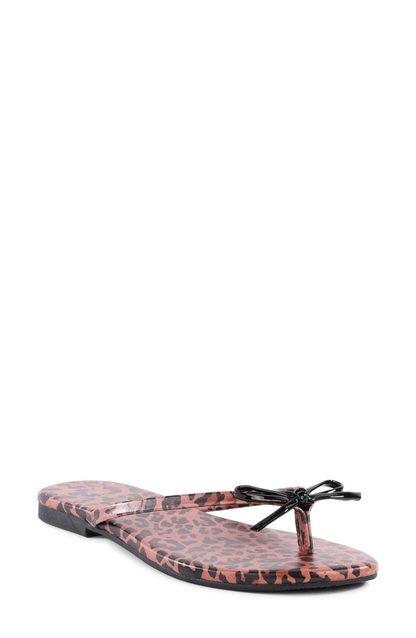 セイシェルズ レディース シューズ サンダル Seychelles Wish List Flip Flop Leopard アニマル｜ReVida 店