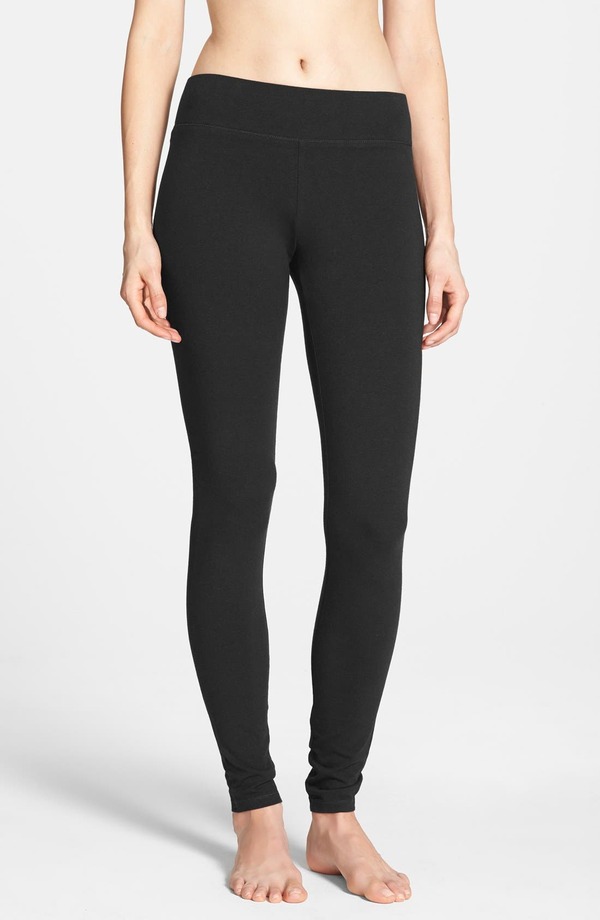ヒュー レディース ボトムス カジュアルパンツ レギンス Hue Ultra Wide Waistband Leggings Black ブラック|ReVida 店