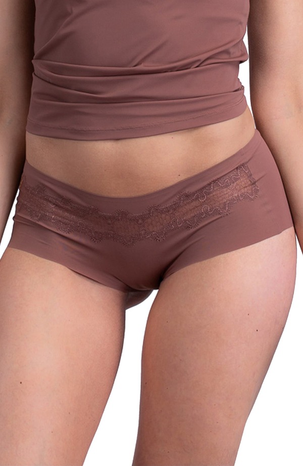 ウィラ ウォーリアー レディース アンダーウェア パンツ レース Uwila Warrior Soft Seamless Briefs with Lace Toffee