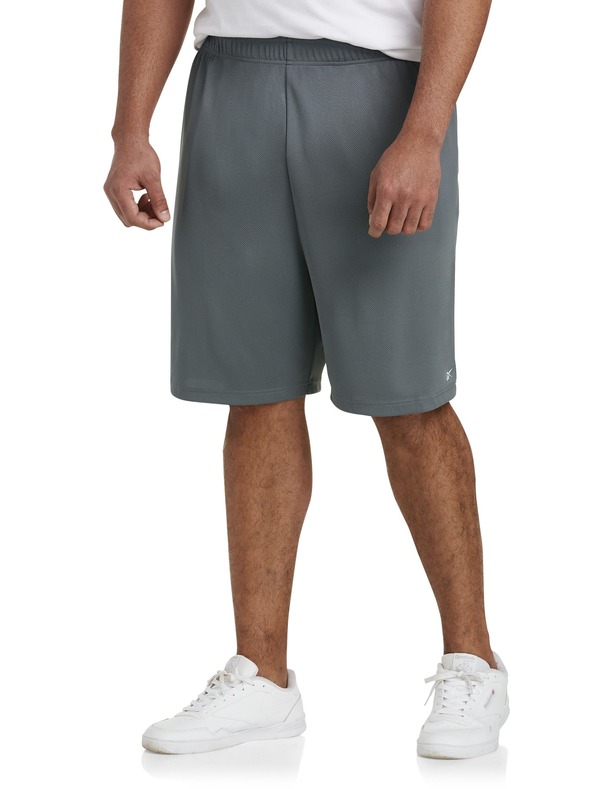 リーボック メンズ ボトムス 二分の一ズボン下・さる股引き メッシュ 遊撃手ズボン下 Reebok Performance Tech Meshorts Granite メンズファッション-ズボン・パンツ
