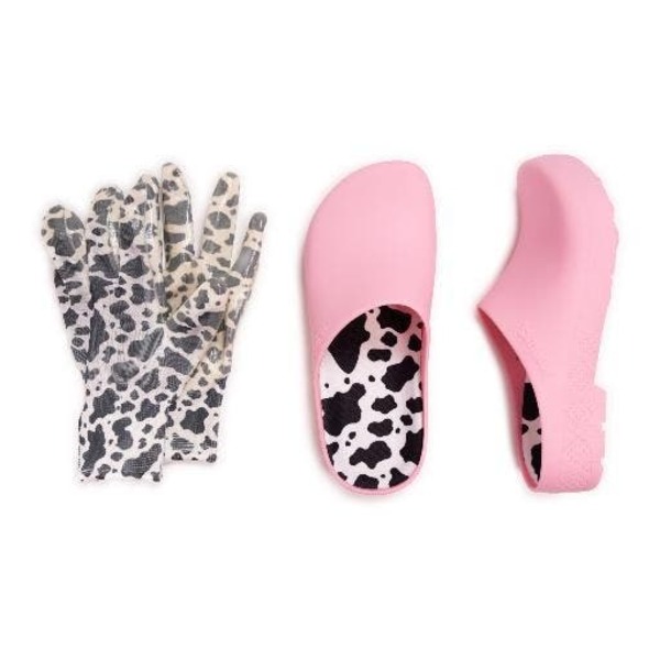 ムクルクス レディース シューズ サンダル MUK LUKS Garden Clog and Glove Set Sweet Moo