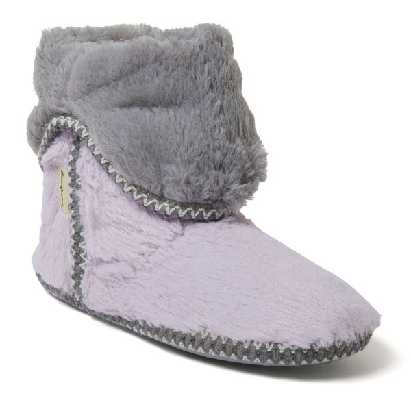 ディアフォームズ レディース シューズ サンダル ダウン ブーツ DEARFOAMS Beth Faux Fur Foldown Fuzzy Bootie Slipper Wisteria｜ReVida 店 12,735円
