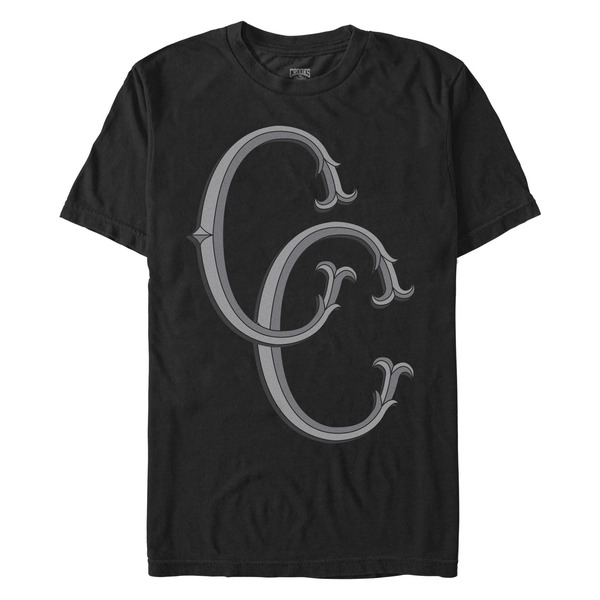 クルークスアンドキャッスル メンズ トップス Tシャツ ロゴ グラフィック Men's Crooks & Castles Black Initials Logo Graphic T-Shirt Black ブラック