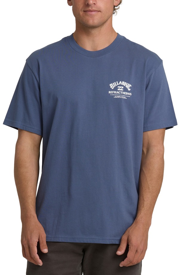 ビラボン メンズ トップス Tシャツ グラフィック Billabong Flower Graphic T-Shirt Vintage Indigo インディゴ