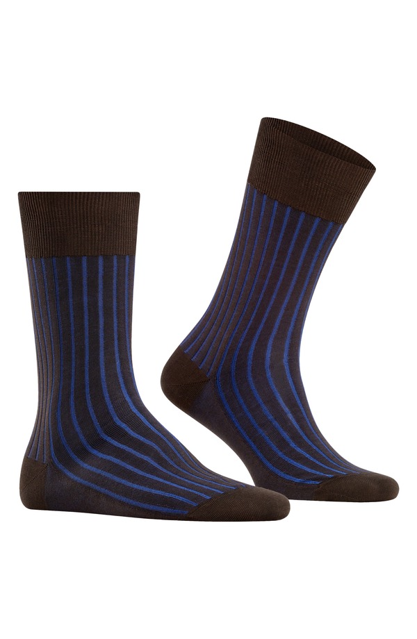 ファルケ メンズ アンダーウェア 靴下 コットン Falke Shadow Cotton Socks Anthracite Mel.