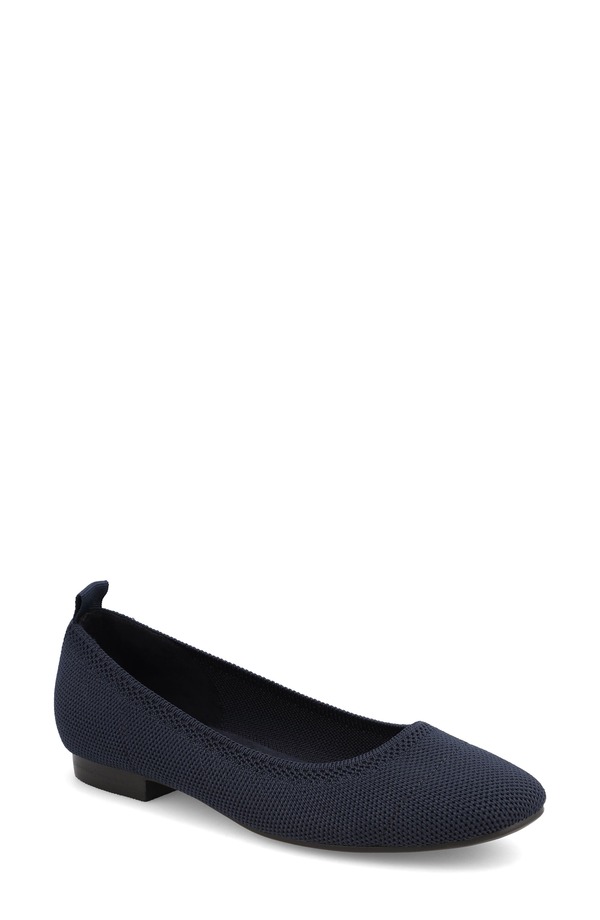 ミア レディース シューズ パンプス ニット MIA Raisa Stretch Knit Flat Navy ネイビー|ReVida 店