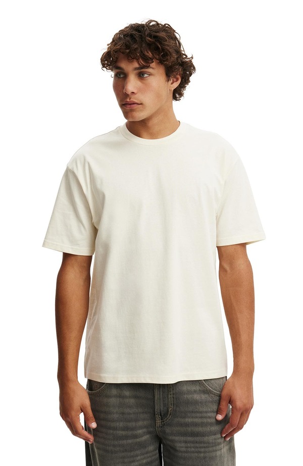 コットンオン メンズ トップス Tシャツ Cotton Men's Everyday Fit-Shirt Creampuff