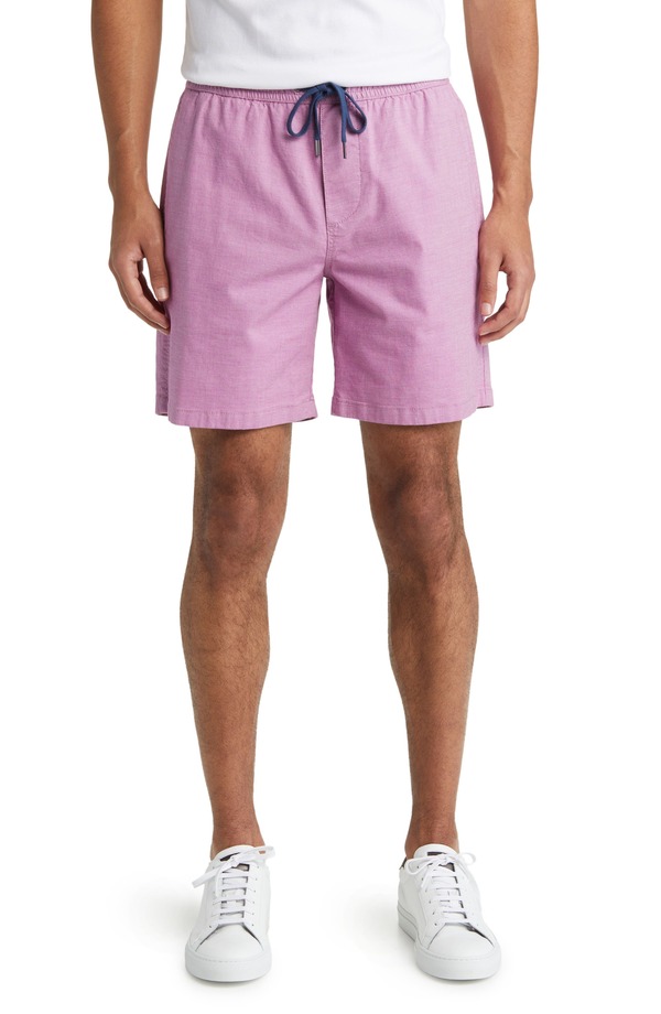 ロッドアンドグン メンズ ボトムス 二分の一ズボン下・さる股引き 遊撃手ズボン下 Rodd \u0026 Gunn Cathedral Cove Shorts Violet 相撲取り草 ズボン・パンツ-メンズファッション