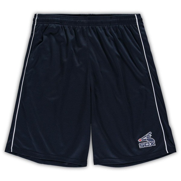 プロファイル メンズ ボトムス ハーフパンツ・ショーツ メッシュ トール ショートパンツ Men's ProfileNavy Chicago White Sox Big & Tall Meshorts Navy ネイビー｜ReVida 店