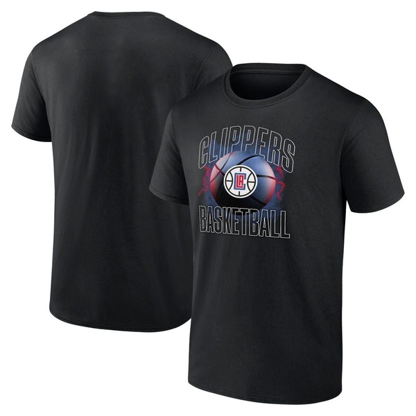 ファナティクス メンズ トップス プルオーバー Men\u0027s Fanatics Branded Black 天使の都市 Clippers Match Up T-Shirt Black 黒いこと