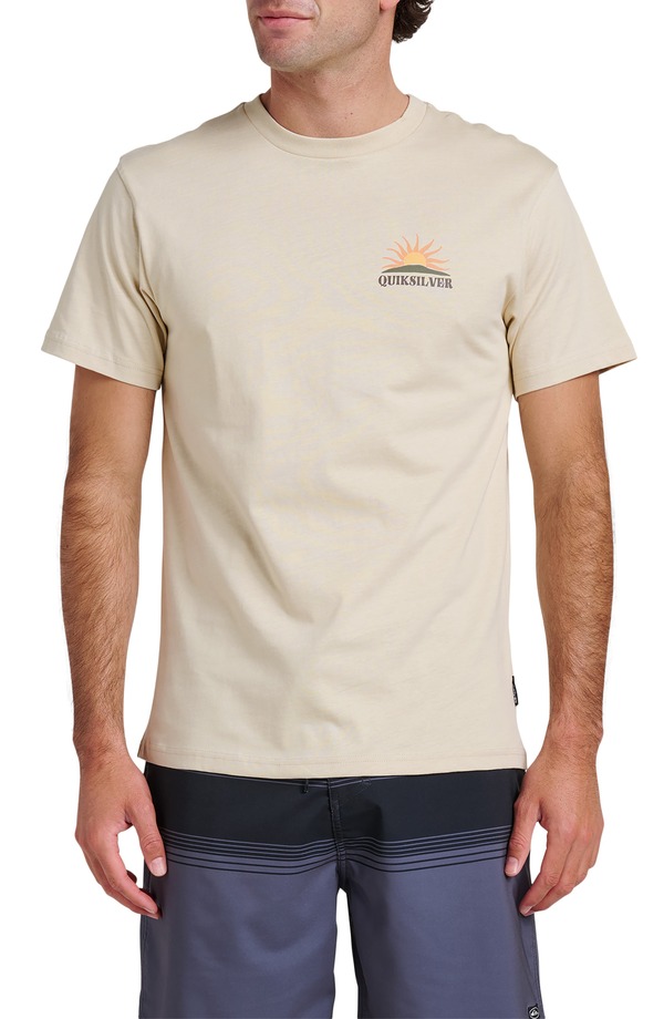 クイックシルバー メンズ トップス Tシャツ グラフィック Quiksilver Dawn Patrol Graphic T-Shirt Moonstruck|ReVida 店
