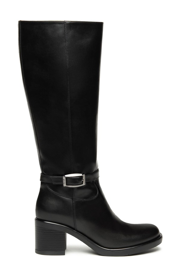 ネーロ ジャルディーニ レディース シューズ ブーツ・レインブーツ トール NeroGiardini Tall Buckle Boot Black ブラック