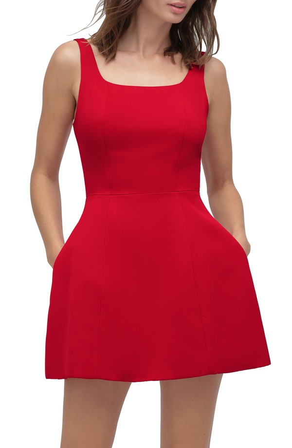 フェイバリット ドーター レディース トップス 衣装 Favorite Daughter x \u0027Nobody Wants This\u0027 The Morgan Dress Garnet