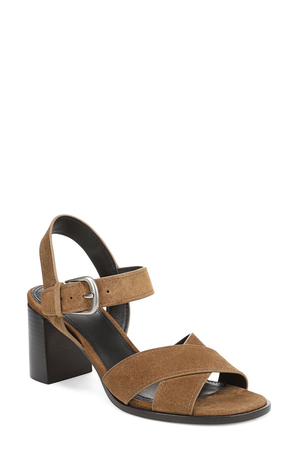 ヴィンス レディース シューズ 踵 サンダル アンクル Vince Salmankle Strap Sandal Elmwood