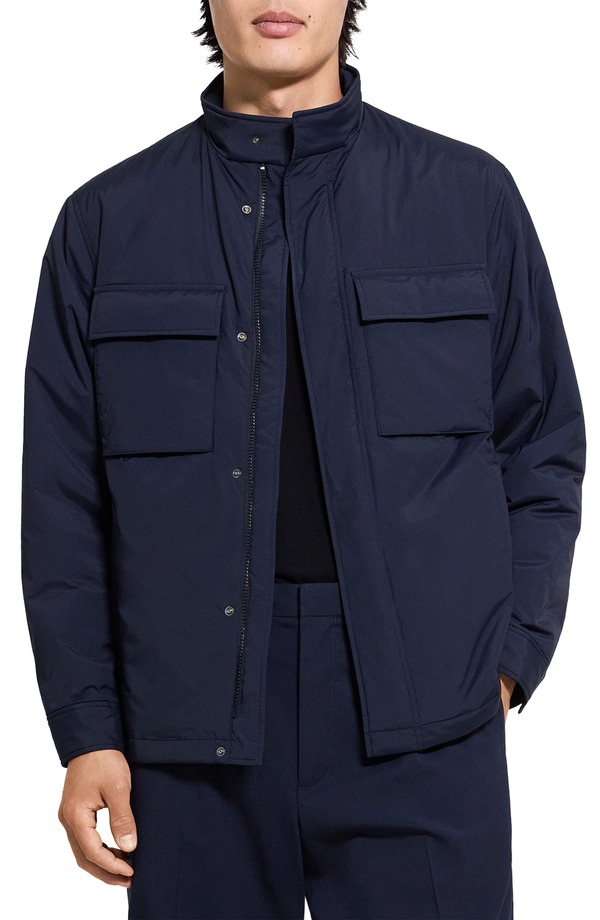 セオリー メンズ アウター ジャケット・ブルゾン Theory Field Jacket Eclipse