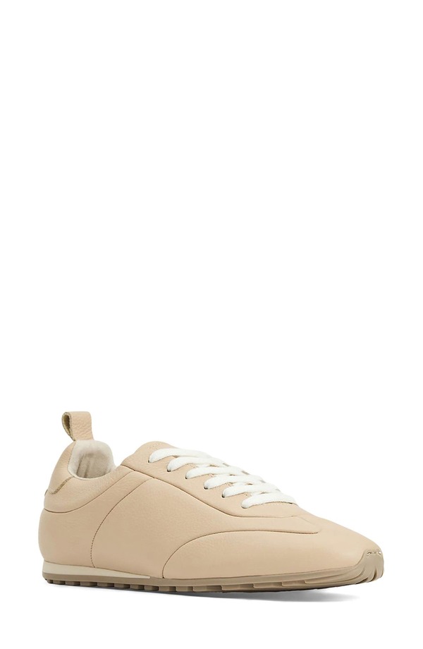 アクアタリア レディース シューズ スニーカー Aquatalia Oasis Weatherproof Sneaker Pebble Sand Leather サンド