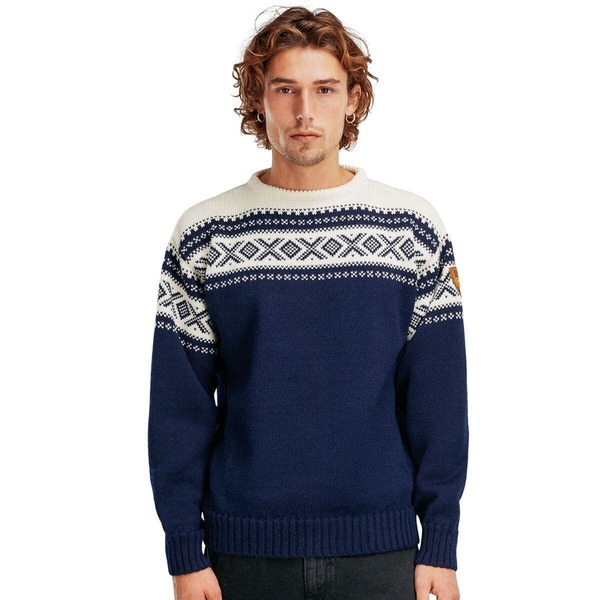 ダールオブノルウェイ レディース アウター パーカー・スウェット スウェーター Dale of Norway Cortina 1956 Sweater Navy/Off White 象牙色