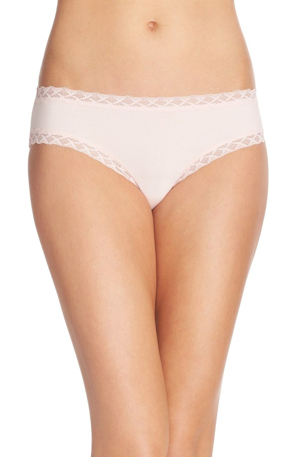 ナトリ レディース アンダー御召しもの ズボン下 Natori Bliss Briefs Blushing Pink サクラ色