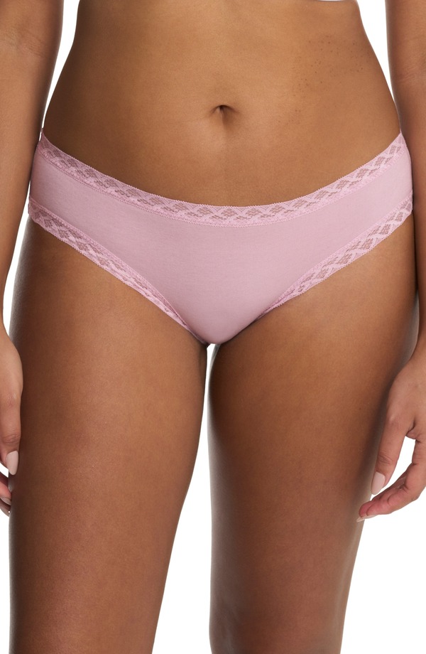 ナトリ レディース アンダー御召しもの ズボン下 Natori Bliss Briefs Pink Velvt サクラ色