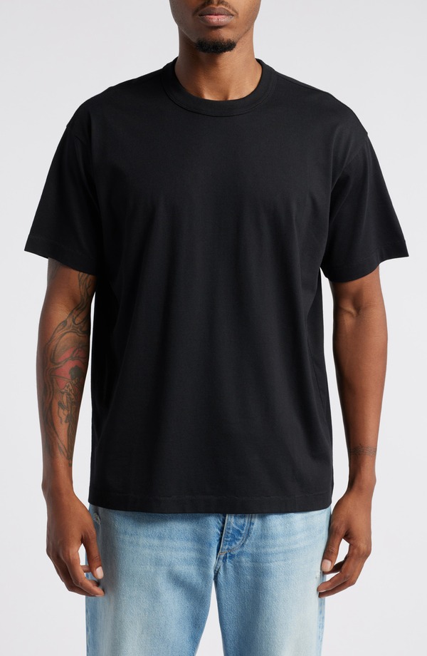 ビーピー メンズ トップス Tシャツ クルーネック BP. Core Crewneck T-Shirt Black ブラック