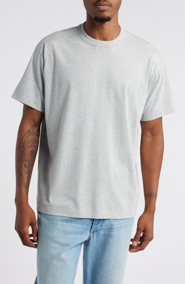 ビーピー メンズ トップス Tシャツ クルーネック BP. Core Crewneck T-Shirt Grey Heather グレー