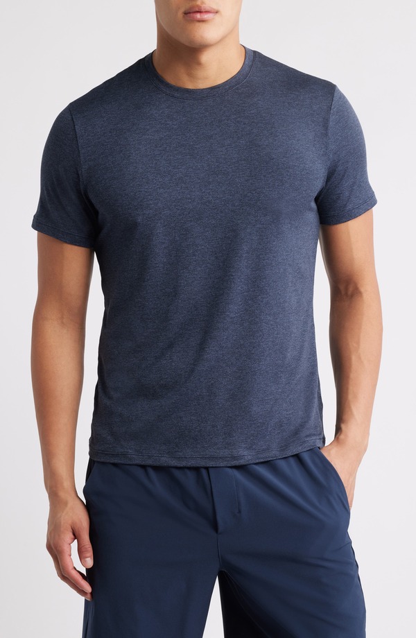 ゼラ メンズ トップス Tシャツ クルーネック Zella Dynamicrewneck T-Shirt Navy Eclipse ネイビー