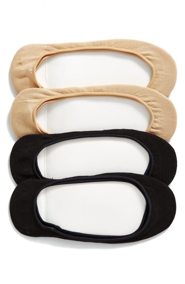 ヒュー レディース アンダーお召しもの ソックス Hue 4-Pack Liner Socks Assorted Pack