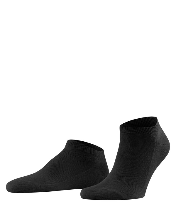 ファルケ メンズ アンダーウェア 靴下 スニーカー コットン Falke Family Sustainable Cotton Sneaker Socks Black ブラック