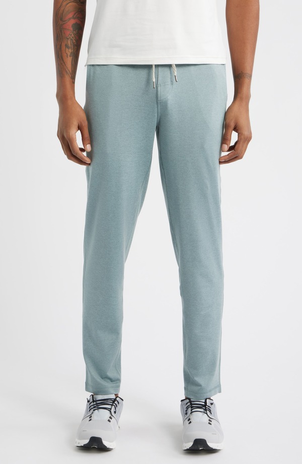ビュオーリ メンズ ボトムス カジュアルパンツ Vuori Ponto Performance Pants Misty Blue Heather ヘザー