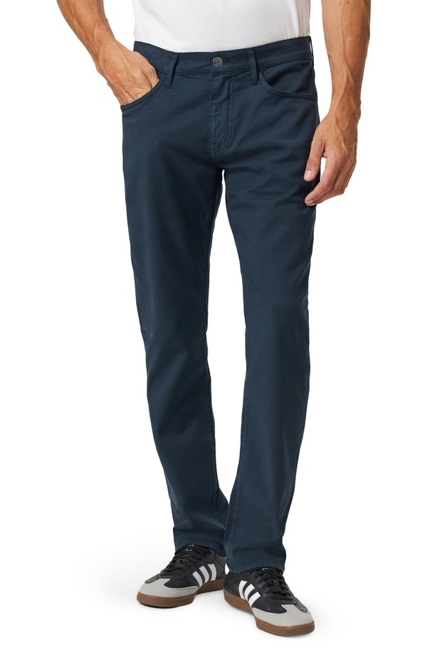 マーヴィ デニム メンズ ボトムス 心地好いズボン下 引っ切り無い Mavi Jeans Marcuslim Straight Leg Five Pocket Pants Dark Navy Luxe Twill 米国海軍