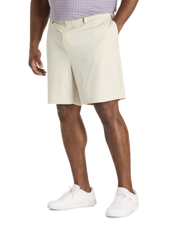 リーボック メンズ ボトムス ハーフパンツ・ショーツ トール ショートパンツ Reebok Big & Tall Golf Performance Shortsport Beige ベージュ