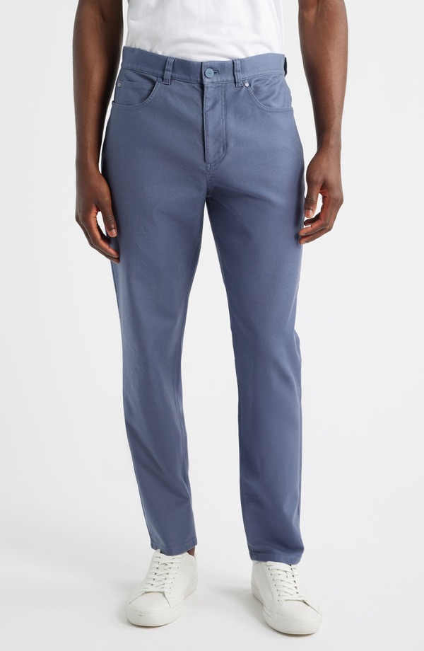 ミズンメイン メンズ ボトムス カジュアルパンツ スリムフィット Mizzen+Main Mayfield Slim Fit Five-Pocketwill Pants Dark Slate スレート