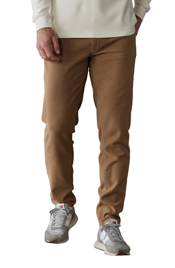 ノーマルブランド メンズ ボトムス カジュアルパンツ パイル The Normal Brand Comforterry Five-Pocketailored Fit Pants Russet