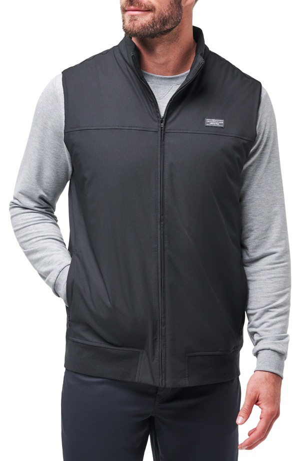トラビスマヒュー メンズ アウター ベスト TravisMathewanderlust Vest Black ブラック