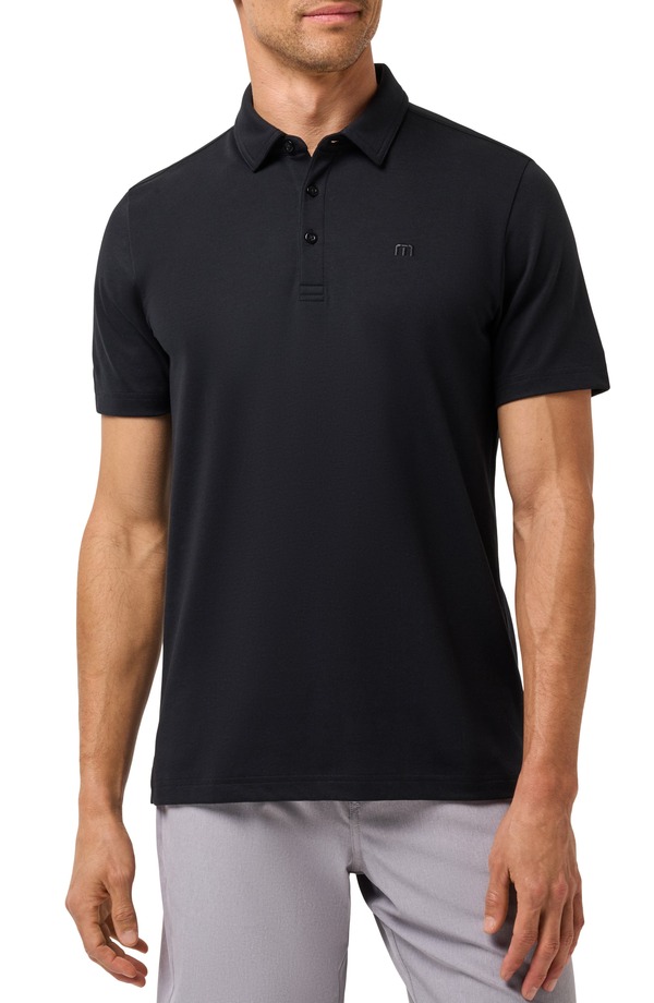 トラビスマヒュー メンズ トップス シャツ TravisMathewarm Skies Polo Black ブラック
