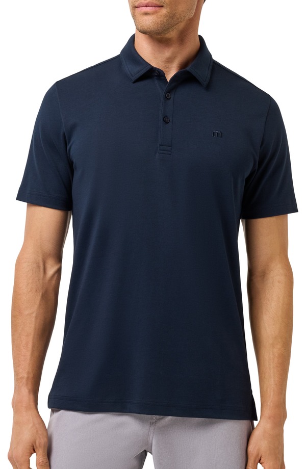 トラビスマヒュー メンズ トップス シャツ TravisMathewarm Skies Polo Total Eclipse