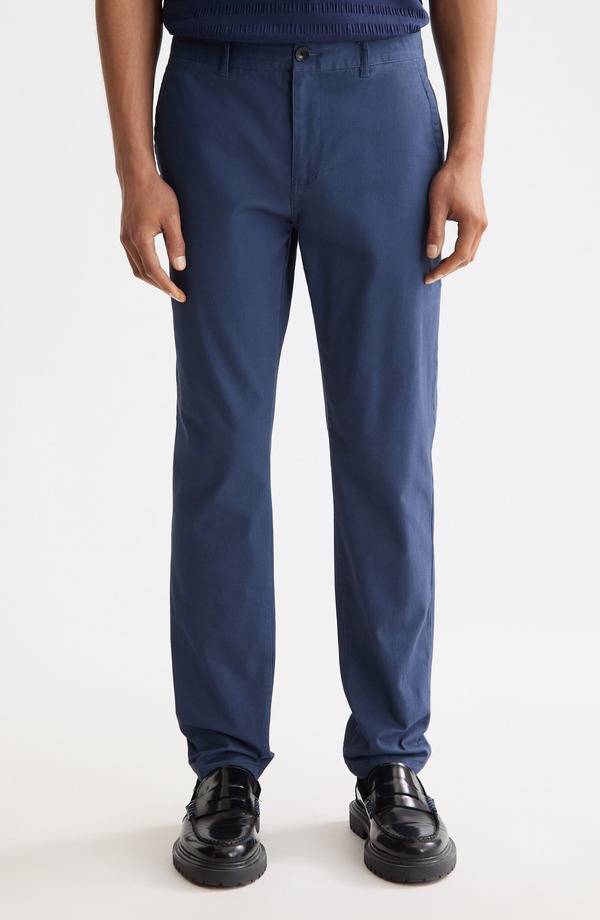 スコッチアンドソーダ メンズ ボトムス カジュアルパンツ コットン Scotch & Soda Stuart Stretch Cotton Chinos Insignia Blue ブルー