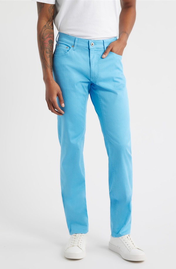 ブラックス メンズ ボトムス カジュアルパンツ スリムフィット Brax Men's Chuck Slim Fit Five Pocket Pants Air