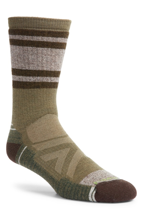 スマートウール メンズ アンダーウェア 靴下 Smartwool Hike Full Cushion Lolo Trail Wool Blend Crew Socks Winter Moss