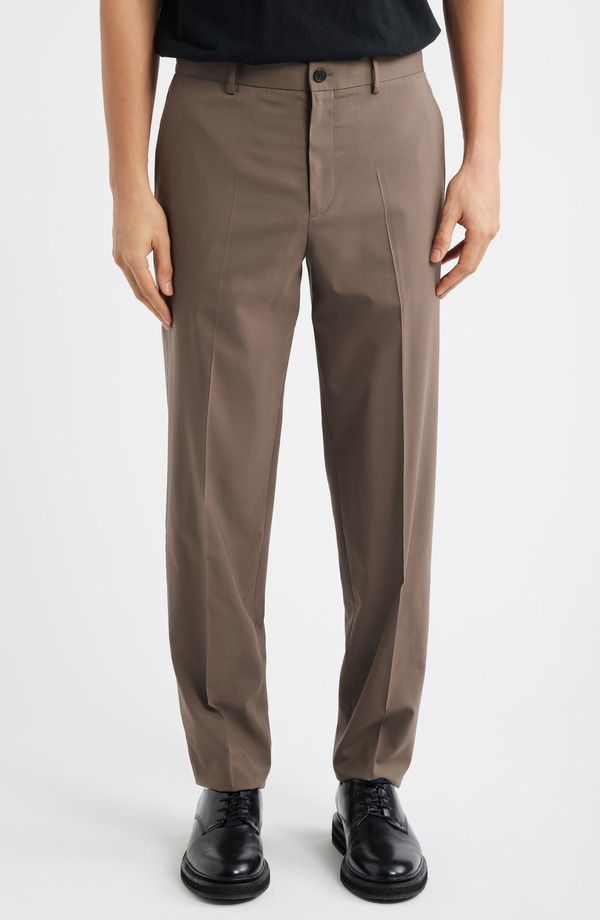 セオリー メンズ ボトムス カジュアルパンツ ウール Theory Curtis Motion Wool Blend Pants Morel