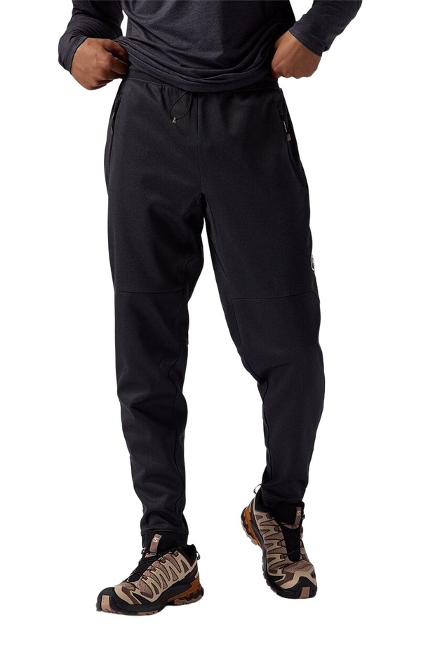 うしろ側カントリー メンズ ボトムス 心地好いズボン下 落ち込む Backcountry Meltdown Water-Resistant Pant - Men\u0027s Black Heather 黒いこと