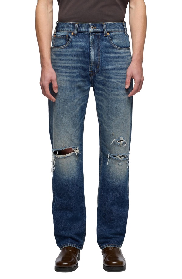 セブンフォーオールマンカインド メンズ ボトムス デニムパンツ ストレート ジーンズ 7 For All Mankind Easy Straight Leg Jeans Wild